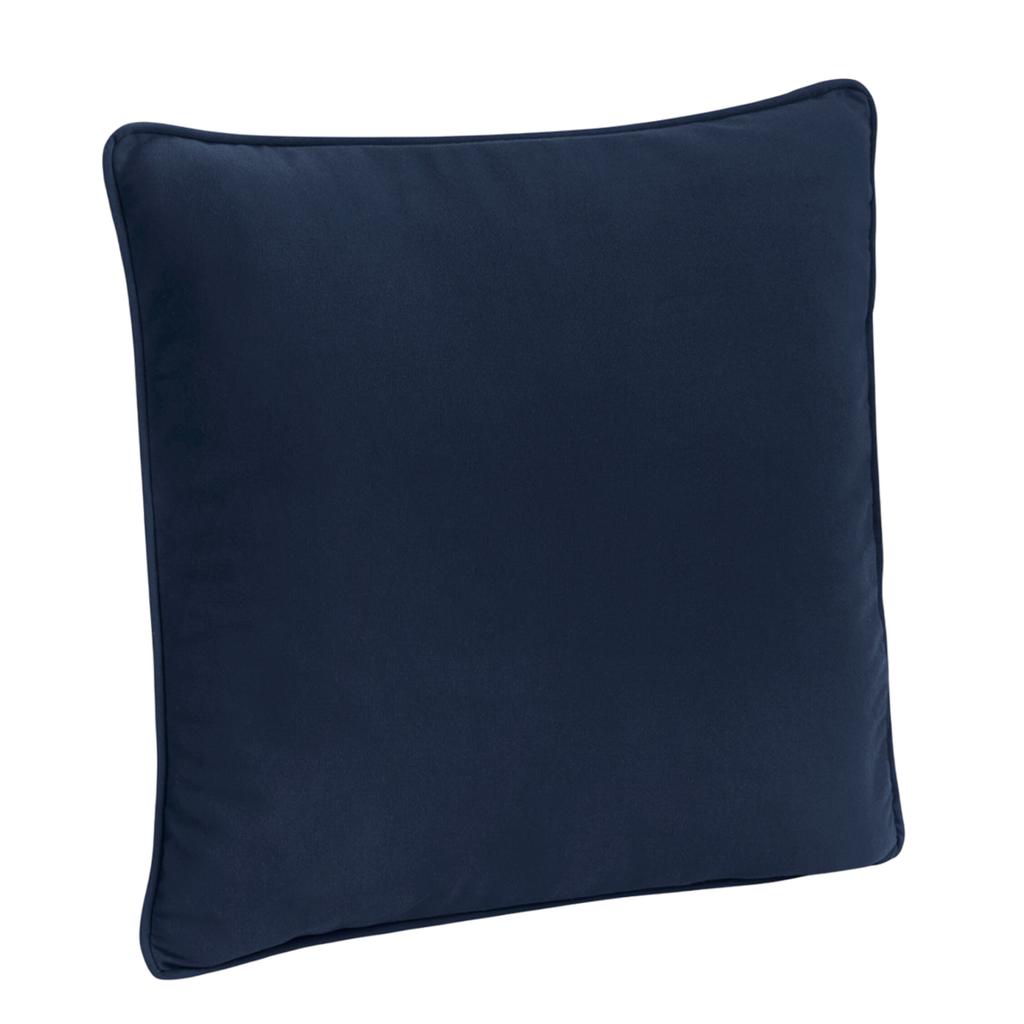 Westford Mill Fairtrade Cotton Contrast Piping Cushion Cover
