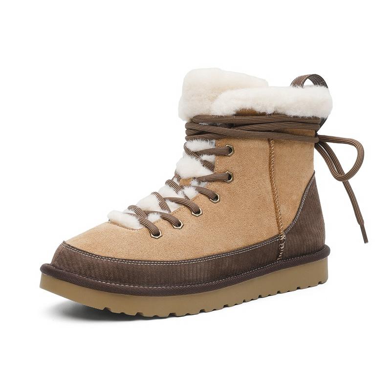 Unisex Warm Lined Boots High Top Shoes Winter Walking and Commuting Casual Outdoor Travel Seasonal Everyday Footwear Sizes 36-44
