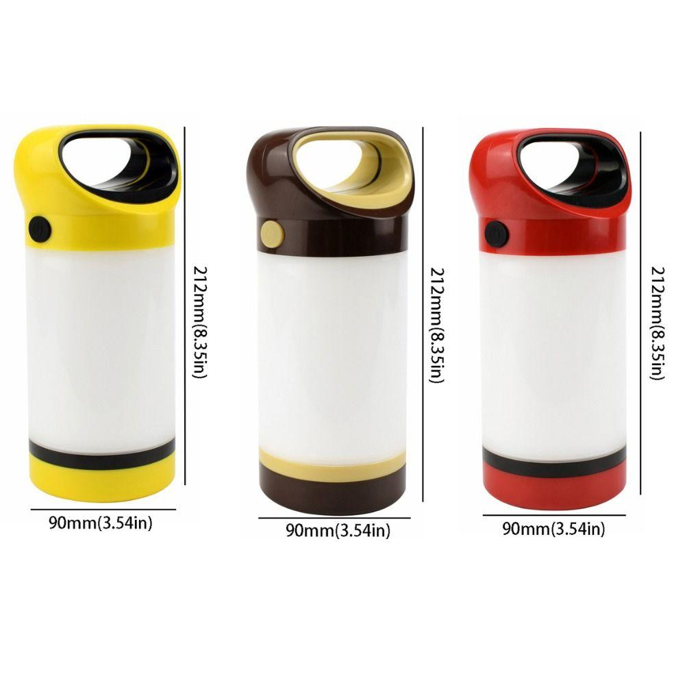 LED Lighting Outdoor Tent Lamp Portable Design Household Use LED Lantern Hanging Function Power Outage Lighting Camping Lamp