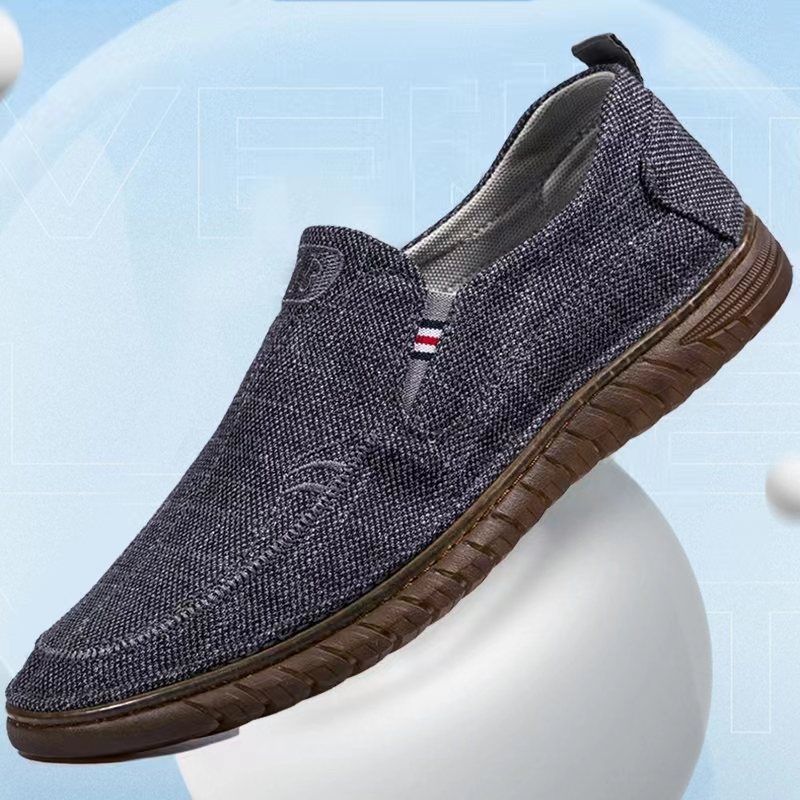 Новые старые пекинские тканевые туфли легкие и дышащие тканевые туфли для отцов среднего и пожилого возраста удобные и универсальные рабочие туфли обувь для ходьбы