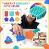 Игрушки для снятия стресса для подростков и взрослых, Сенсорные игрушки, Мягкие силиконовые сенсорные игрушки