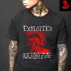 Мужские и женские футболки The Exploited 'Let's Start A War' Премиум Плотный Хлопок Унисекс