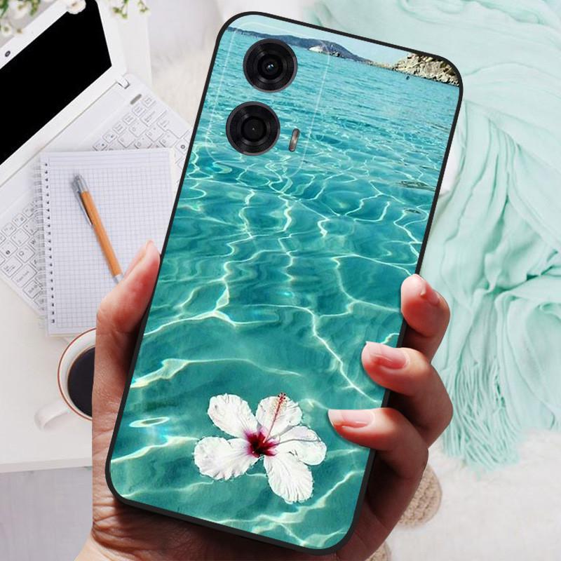 Для Motorola Moto G24 Power Чехол Лев Волк Силиконовый Мягкая Задняя Крышка Для Чехла Телефона Moto G24 MOTOG24 G 24 Power Защитный Чехол