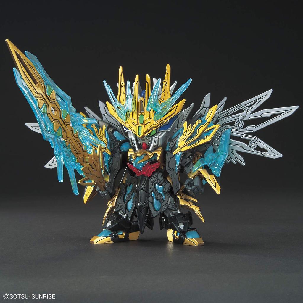 SD Gundam Sangoku Soketsuden Tenha Cao Wing Gundam Color-coded Plastic Model BAS5058308
