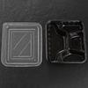 Disposable 4-Compartment Plastic Meal Boxes