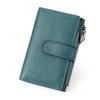 RNIEGA Кошелек bifold, Натуральная кожа, Легкий, Большая вместимость, Складной кошелек, Женский кошелек, Защита от скимминга, Кошелек для монет, Картхолдер,