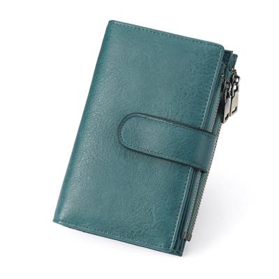 RNIEGA Кошелек bifold, Натуральная кожа, Легкий, Большая вместимость, Складной кошелек, Женский кошелек, Защита от скимминга, Кошелек для монет, Картхолдер,