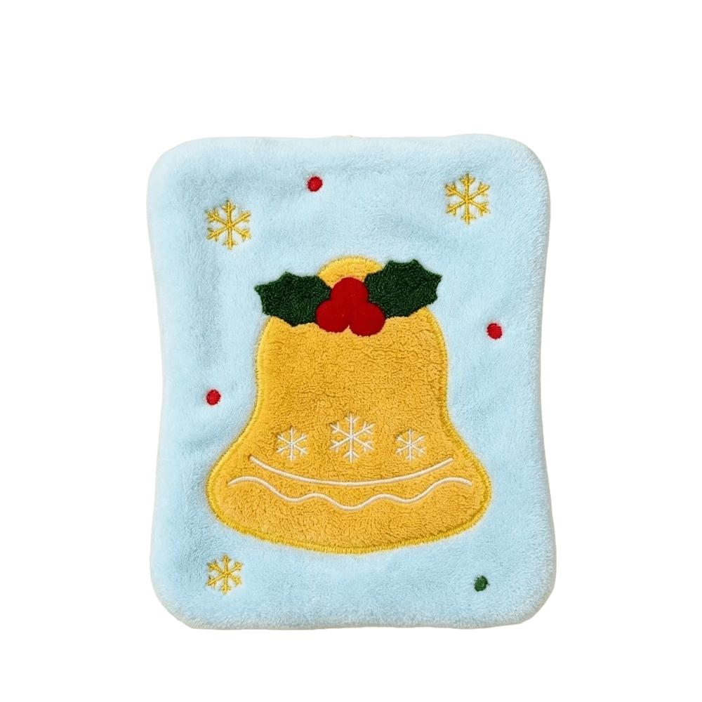 Quick-drying Santa Claus Hand Towel Water Absorption Cleaning Dishcloths  Christmas Decoration