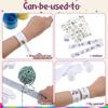 10 шт./лот DIY браслет с рисунком, браслеты для украшения вечеринки, пустые браслеты для взрослых