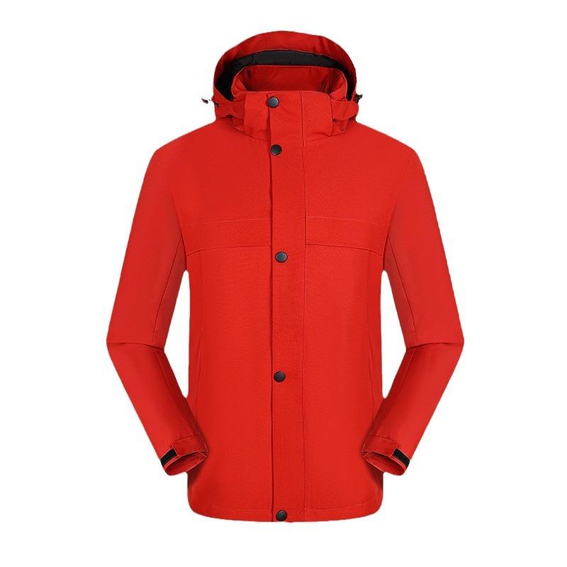 Зимняя вельветовая хлопковая одежда Ветрозащитная теплая куртка Для улицы Водонепроницаемая одежда для альпинизма Общественная куртка Мужская куртка