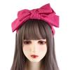 Large Bowtie Hair Hoop Wide Wash Face Hairband Temperament Bowtie Headband  Ladies