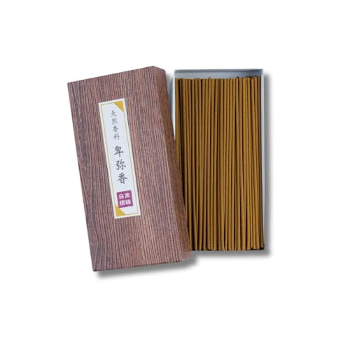 Himiko Incense Sticks, Premium Sandalwood, 80g, Supervised by an Aromatherapist, 100% Natural Fragrance, Elegant Natural Sandalwood Scent, Made in Jap