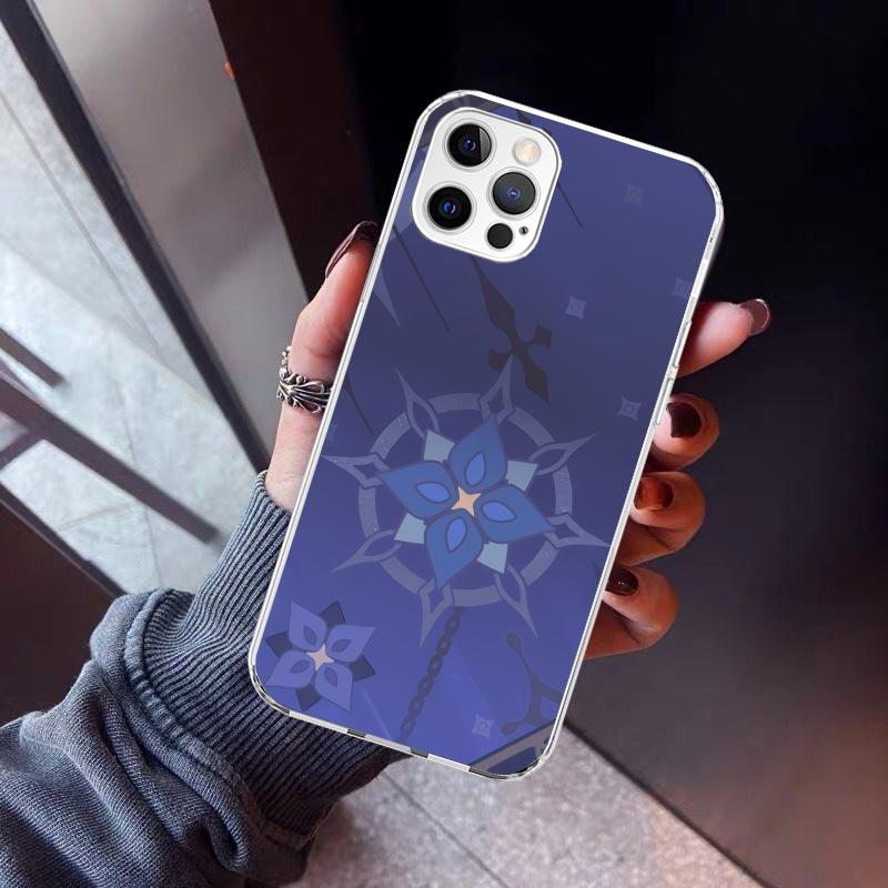 Game Genshin Impact Phone Case for Apple iPhone 17 Air 16 16E 15 14 Plus 13 Mini 12 11 Pro Max 7 8 + SE 2020 Soft Cover Fundas 1