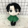 Anime Attack on Titan Plush Toys Levi Eren Mikasa Plushie Pillow Kawaii Cosplay Collection Green Stuffed Dolls Christmas Gifts