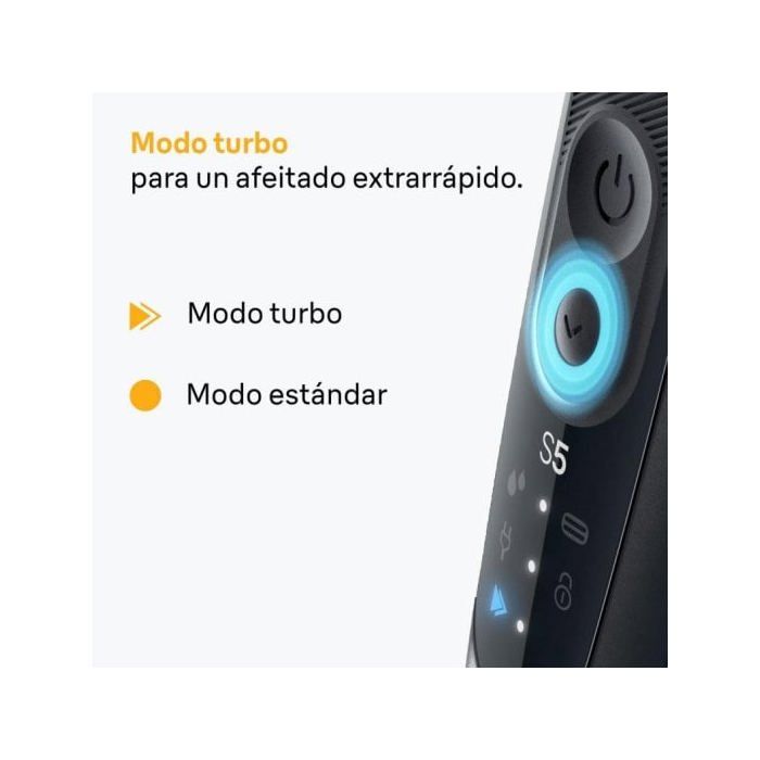 Электробритва Braun Series 5 52-B1000s 3 лезвия SkinFlex Турборежим Аккумулятор 50 мин Черно-синий