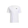 Originals Trefoil Casual Print Crew Neck T-Shirt Men Tops White GN3906