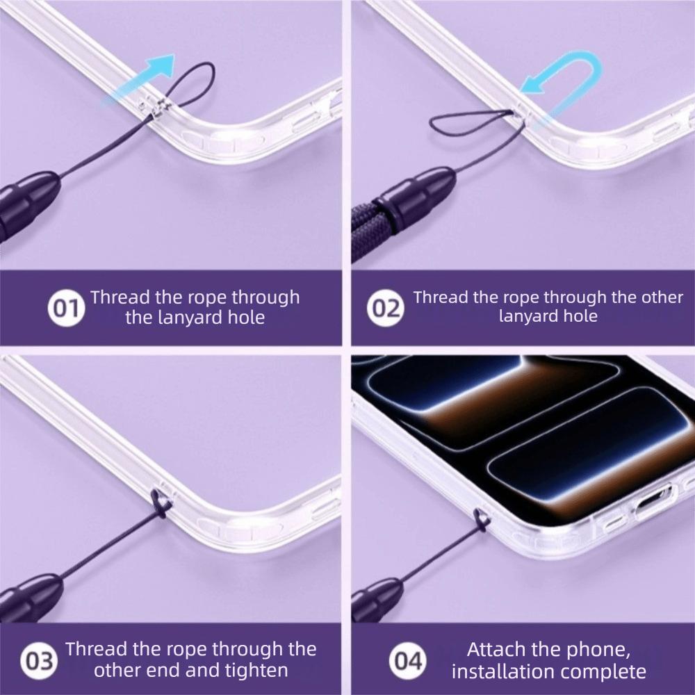 Short Rope Mobile Phone Lanyard Universal Mobile Phone Strap Phone Wrist Strap Traveling