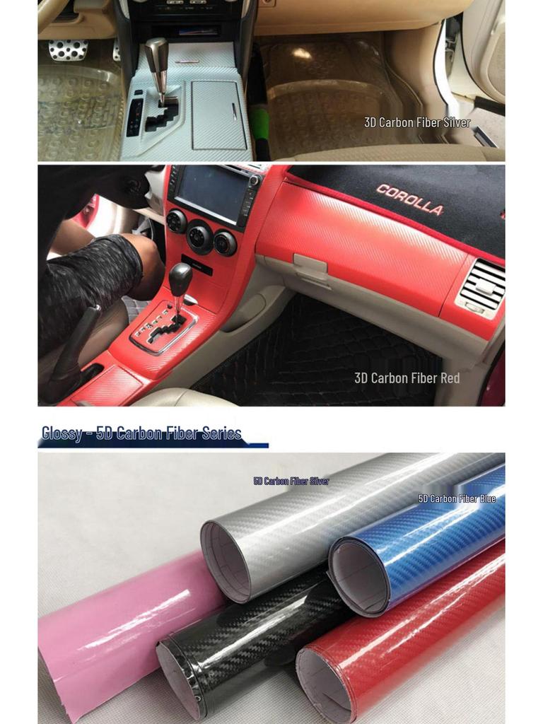 Kia KX5 (2019-2021) Starry Sky Console Wrap Sticker - Interior Protection & Decoration