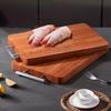 Двусторонняя деревянная разделочная доска Противоскользящий дизайн Антибактериальная доска Панель для готовки Ресторан