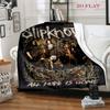 Slipknot: All Hope Gone blanket Camping trip Soft and comfortable Christmas gifts Digital printing Machine washable