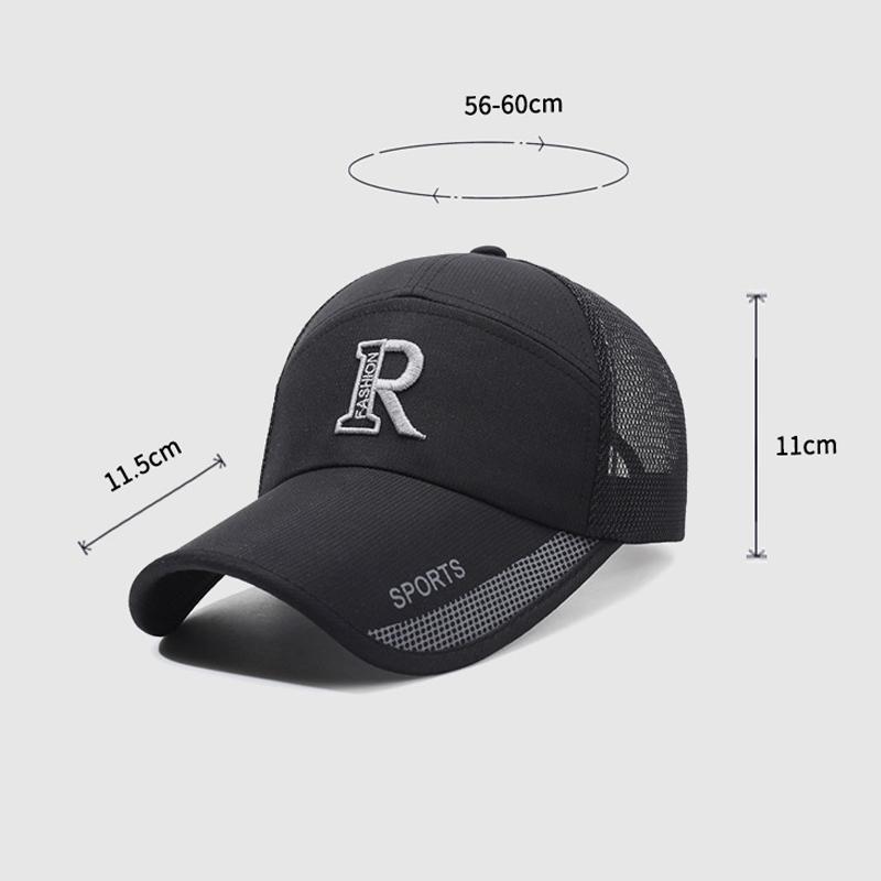 Thin Net Cap Baseball Cap Summer Breathable Sunshade Sports Outdoor Men's Sunscreen Sun Cap