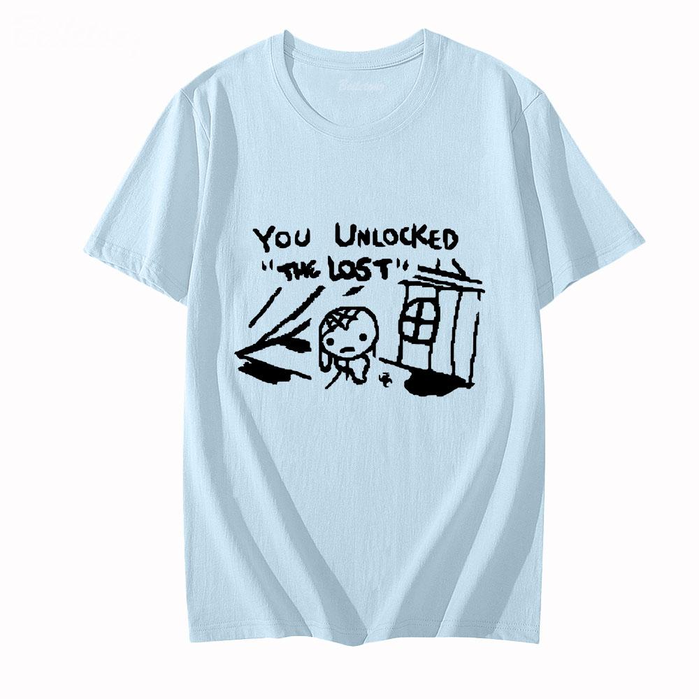 The Binding of Isaac Cartoon Clothing Men Oversize T Shirt Hip Hop 100% Cotton T Shirts Harajuku Fashion Tees Short Sleeve Tops