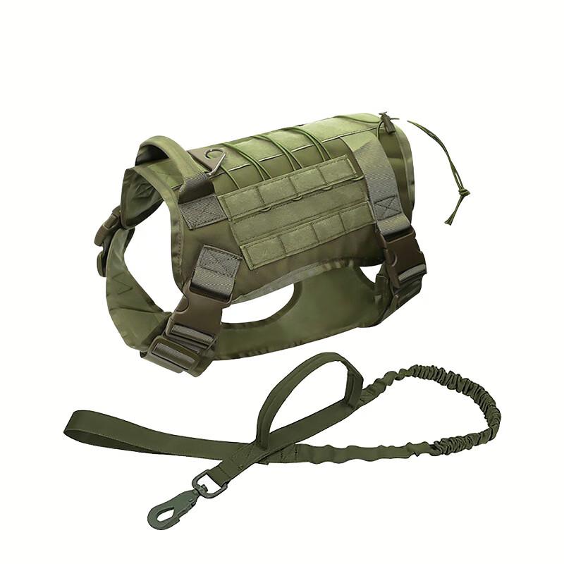 Camouflage Dog Harness and Leash Set