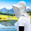 Унисекс шляпа для защиты от солнца с сетчатой маской и защитой от насекомых для рыбалки