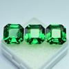 30 Ct Tsavorite Green Garnet Loose Gemstone, Square Cut Birthday Gift Stone |