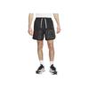 Sportswear Letter Print Drawstring Straight Leg Sports Shorts Men Shorts Black FJ1653-011