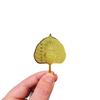 Gold Foil Guanyin Card Good Luck Peace Blessing Religious  Premium Craft Lucky Charm for Home Office Decor