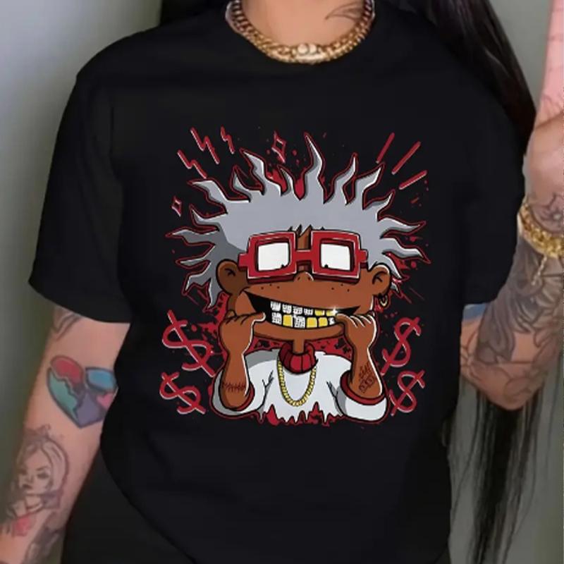 Модная женская футболка с забавным котом в стиле хип-хоп и певицей, забавная повседневная футболка с круглым вырезом и короткими рукавами, летняя женская футболка