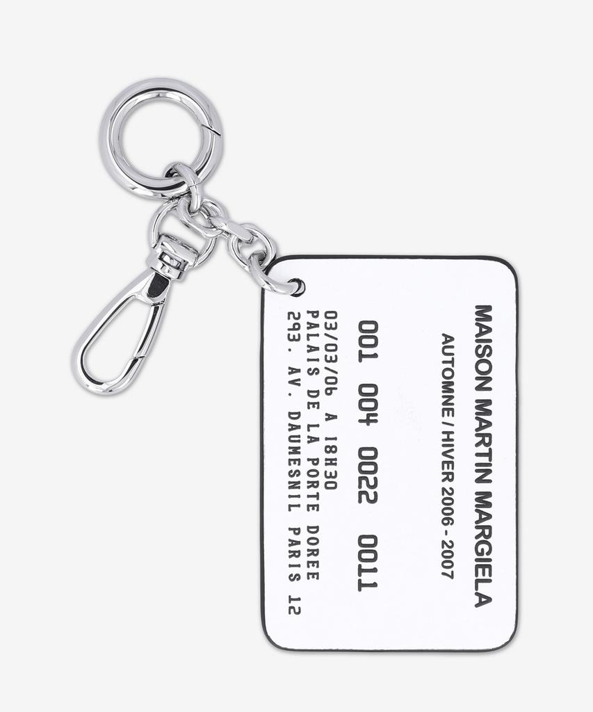Maison Margiela Keyring Card Holder - Black / Sa1Vl0053P8831T8013