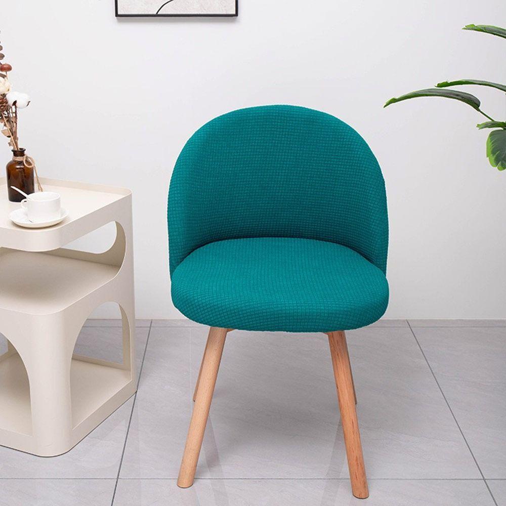 Curved Integrated Seat Cover High-elastic Backrest Protector for Home Decoration