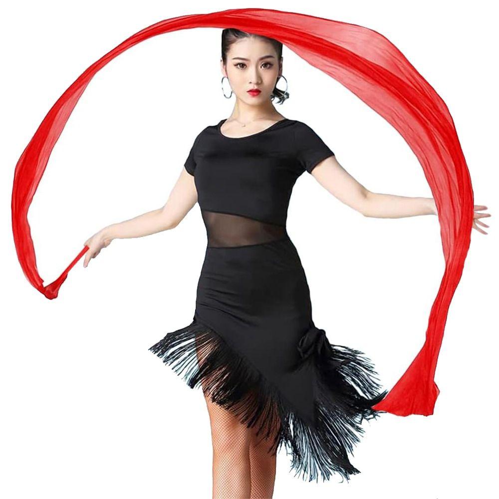 Silk Dancing Ribbons With Rod Stage Show Prop New Dance Ribbon