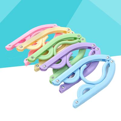 10 шт. Портативные складные вешалки для одежды, дорожные аксессуары, складная сушилка для одежды для путешествий, деловых поездок, брюк