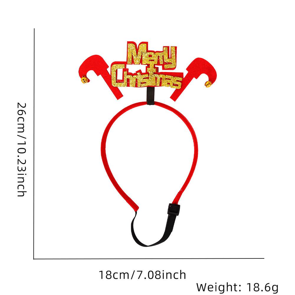 Очаровательная Рождественская Коллекция Повязок на Голову для Питомцев Ярких Праздничных Цветов для Собак