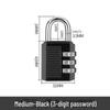 Mini Password Padlock for Gym, Cabinet, Dorm, Drawer, and Suitcase