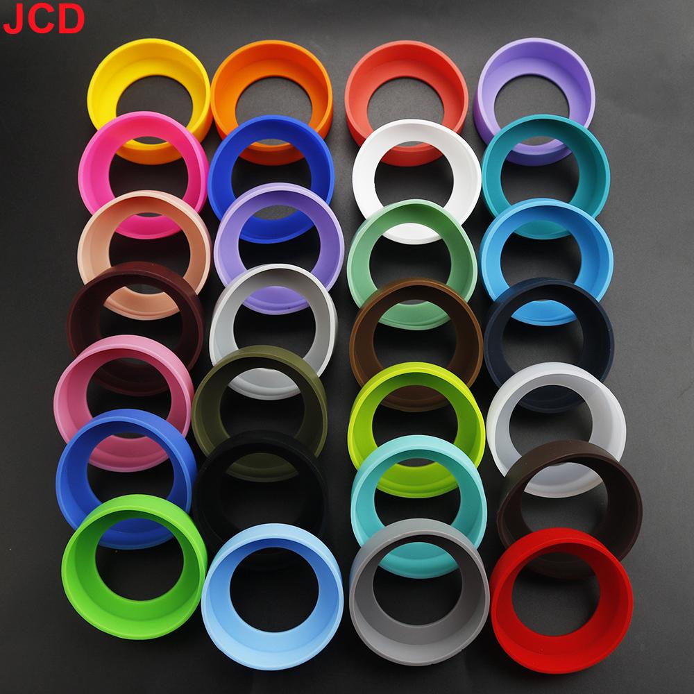 JCD 1pcs 6CM Silicone Cup Bottom Cover Anti-skid Water Cup Protective Cover Bottom Support Anti Scald Round Cup Cover Cup Pad