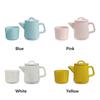 1/6 Doll Kettle Cup Set Alloy Miniature Drinkware Creative Dollhouse Teapot
