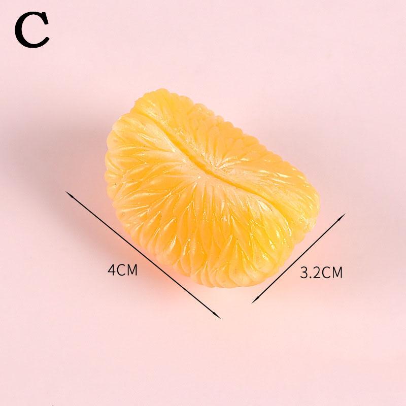Имитация ломтиков фруктов Поддельные искусственные яблоки лимоны манго арбузы модель реквизит для фотосъемки для вечеринки кухни домашнего декора