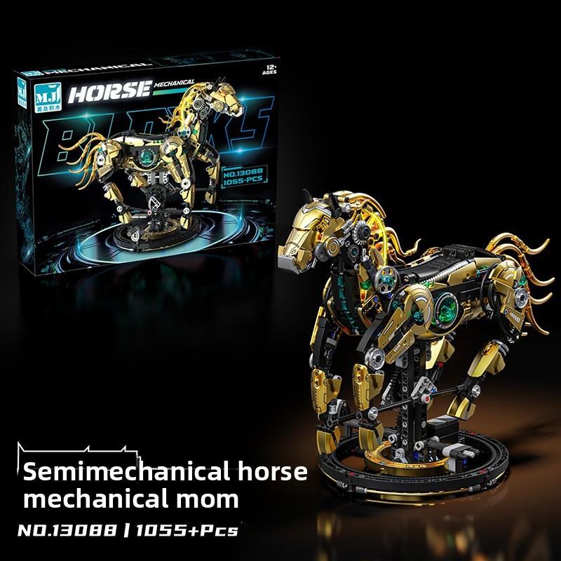 Игрушки Механические Полуконструкторы Акула Со Светом Для Детской Игры Развивающие