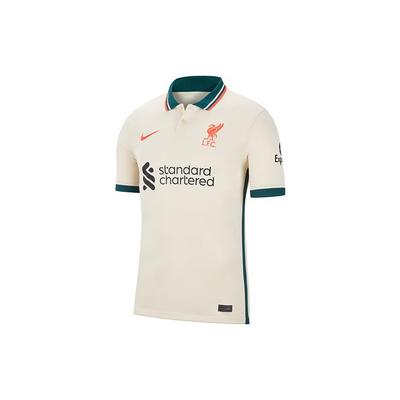 Nike Джерси Ливерпуля 2021/22 Dri-Fit Stadium Выездное Короткий рукав Бледно-слоновая кость DB2558-111