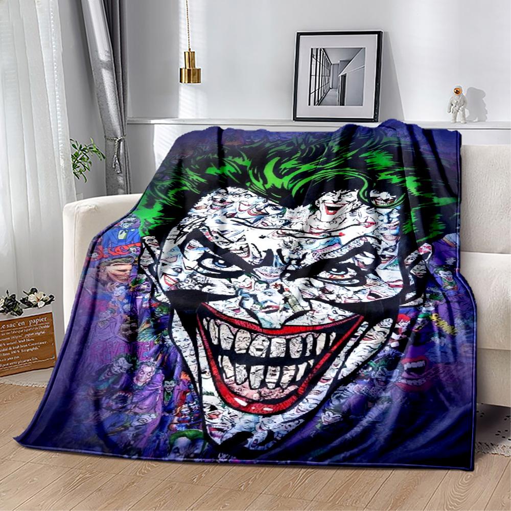 The Joker's Chaos Blanket Suitable for sofas,travel, living rooms also a good gift for friends and family Suitable for all seasons.
