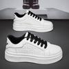 Мужская обувь модная обувь 2025 новая осень нишевый тренд универсальная платформа белая обувь студенческая спортивная и повседневная обувь мужская