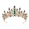 Crown Bridal Tiara Baroque Rhinestone Festival Wedding Atmosphere Headband Hair Crown Bridal Tiara