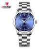 New TOP Brand Luxury Men's Watch With Box Business Watch 006A Stainless Steel Strap Men's Quartz Watches