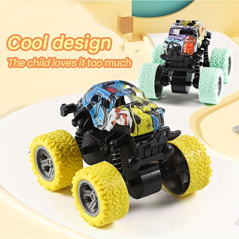 Прочный гоночный автомобиль с инерционным механизмом, дающий волю азарту на бездорожье. Разработан для детей, имеет несколько вариантов расцветки, аккумуляторы не требуются.