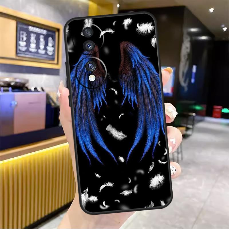 Крылья Ангел Дьявол Для Honor Magic 6 7 8 Pro Чехол Для Honor 90 70 50 Lite 400 200 X8c X8b X9a X9b X9c X9d Win RT