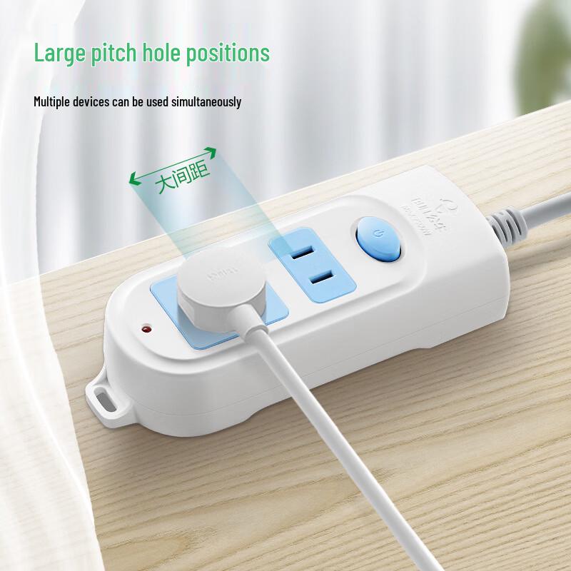 BULL GN-612 2-Outlet Power Strip with Overload Protection
